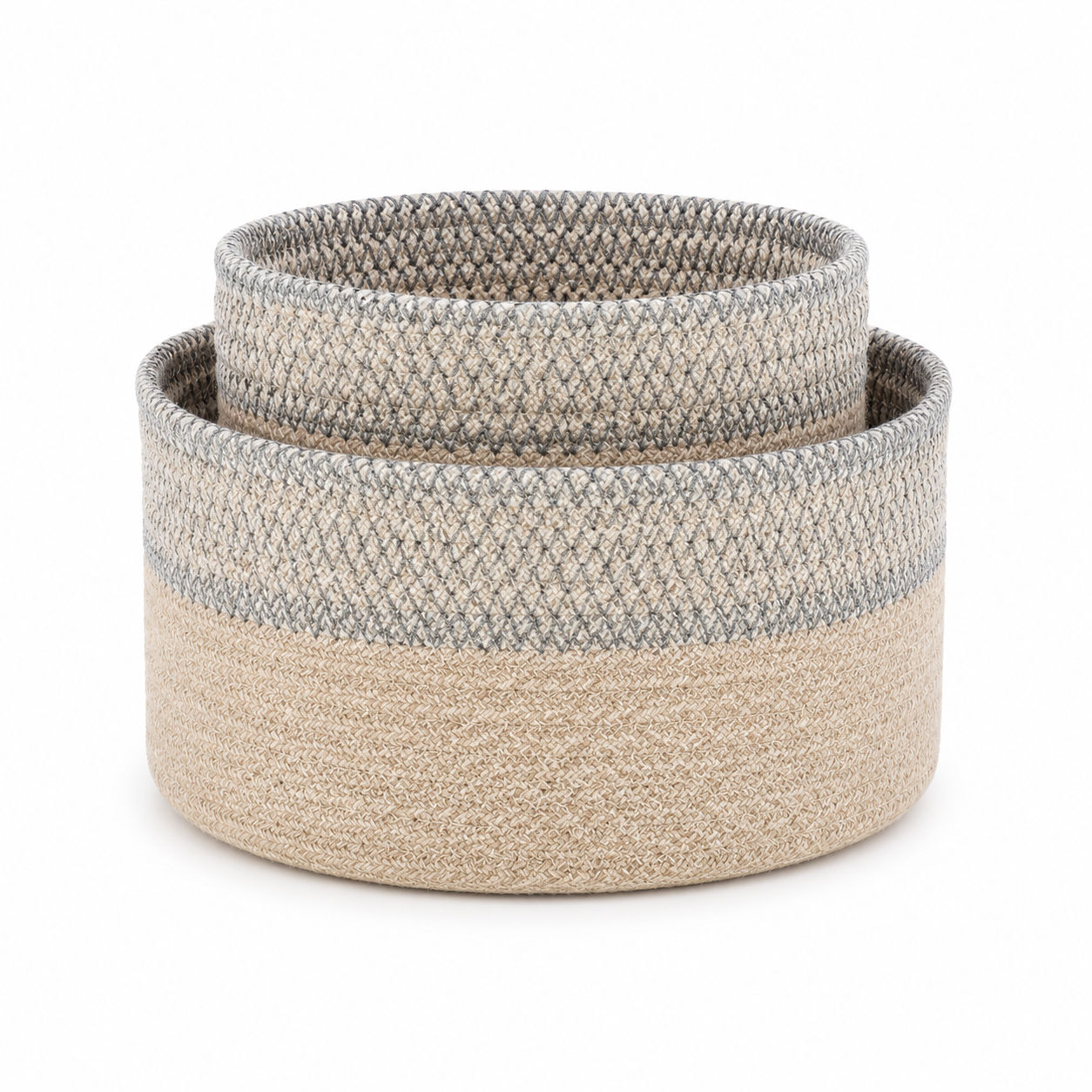 Eco-Friendly Jute Basket for Stylish Storage